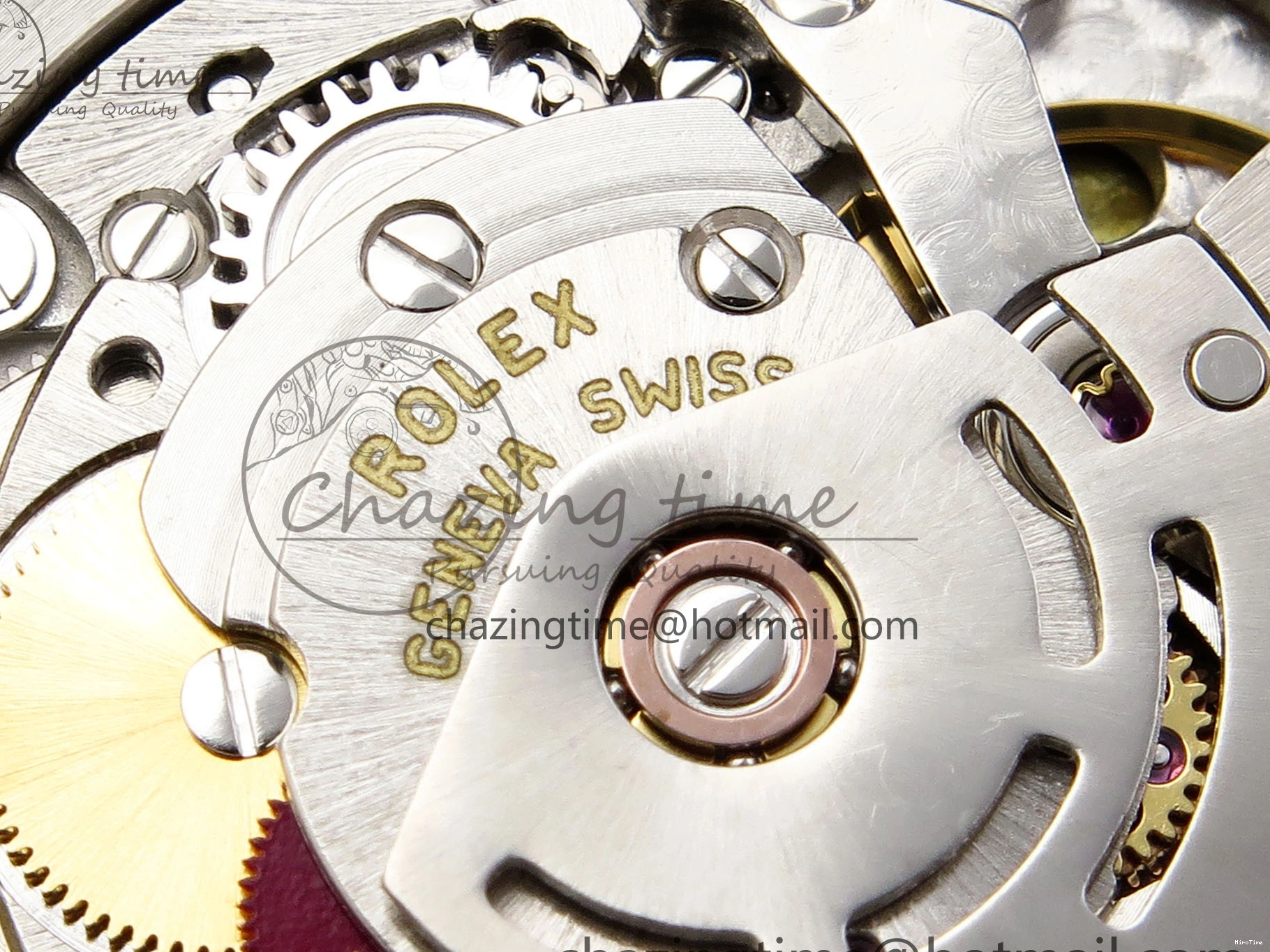 MiroTime 0328 ComfortFit DayDate 40 SS GSF Gain Weight Gray Stick Dial on President Bracelet A 1927